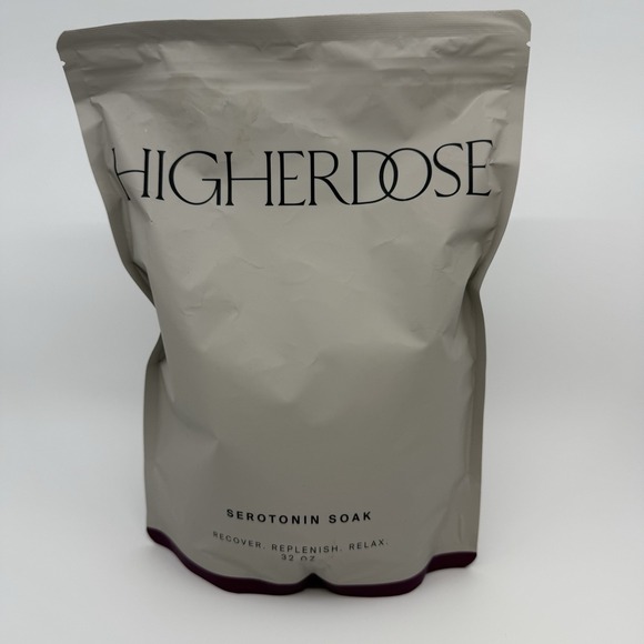 HIGHERDOSE SEROTONIN SOAK 32 oz Recover Replenish Relax Best by 10/2026 Sealed - Picture 1 of 3